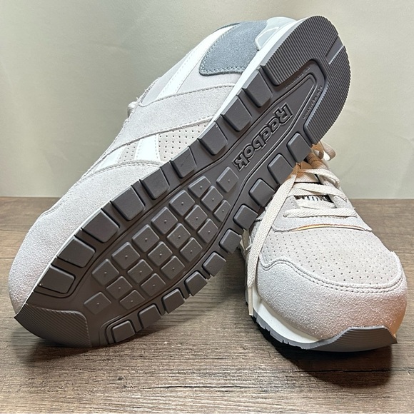 Reebok Men's Harman Gray Sneakers with Memory-tech Insoles Size 10.5 - Picture 4 of 5